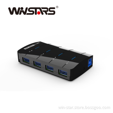 USB 3.0 Hub USB port hub suppliers Charger Plug-play